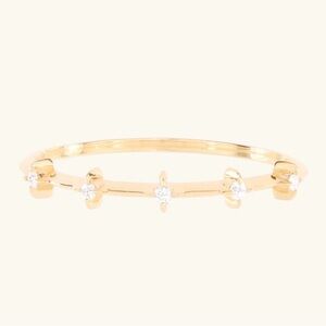 Catbird Evening Star Ring